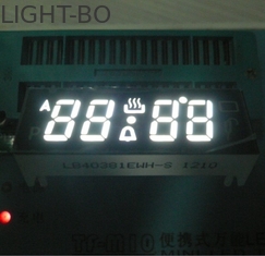 Esposizione di LED su ordinazione di Pin di /SMD della IMMERSIONE, bianco puro comune dell'esposizione di segmento del catodo 7