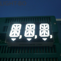 Esposizione di LED tripla bianca di segmento della cifra 14 per gli indicatori di Digital