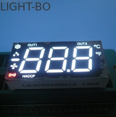 Riscaldamento adatto multiplexato su ordinazione dell'esposizione di LED di segmento triplo della cifra 7/controllo di raffreddamento