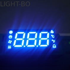 L'esposizione di LED di segmento di abitudine 7 per umidità della temperatura disgela l'indicatore di condizione m/c del fan del compressore