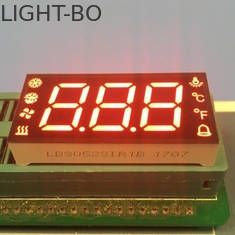 L'esposizione di LED su ordinazione dello SGS, multi esposizione di segmento di colore 7 per umidità della temperatura disgela
