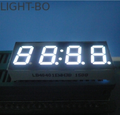 Bianco comune del catodo dell'esposizione dell'orologio di Digital di alta luminosità per gli elettrodomestici