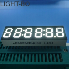 6 esposizione di LED di segmento della cifra 7, orologio ultra luminoso Diplay di bianco LED a 0,36 pollici