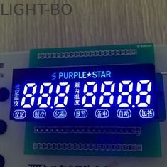 7 abitudine dell'esposizione di LED di segmento della cifra 7 ultra blu per controllo della temperatura