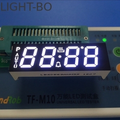 Esposizione di LED ultra bianca di abitudine, 4 anodo comune del display a 7 segmenti della cifra per il temporizzatore del forno