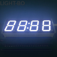 Alta luminosità 0,56&quot; basso consumo energetico ultra bianco di colore dell'esposizione dell'orologio del LED