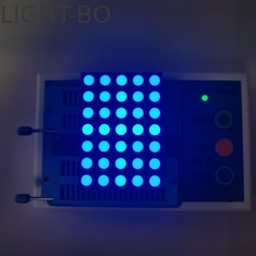 14 esposizione di LED blu luminosa dei perni 635nm 100mcd 5x7 Dot Matrix