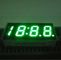 4 esposizioni di LED numeriche luminose bianche di segmento delle cifre 7 per l'indicatore dell'orologio dell'automobile