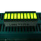 La barra luminosa di giallo 10 LED, grande segmento 10 ha condotto le esposizioni 25,4 x 10,1 x 7.9mm