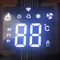 Segmento ultra sottile di bianco 7 dell'esposizione di LED di abitudine SMD per il regolatore del condizionatore d'aria