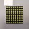 635nm 100mcd fronte nero di segmento giallo dell'esposizione di LED di 8 x di 8 Dot Matrix