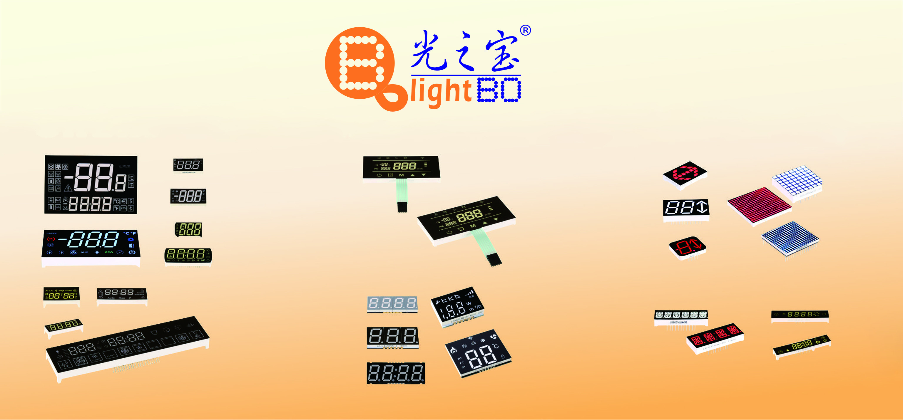 qualità Esposizione di LED di 7 segmenti Fabbrica
