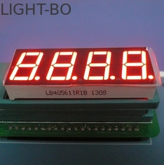 Esposizione di LED eccellente di rosso 7-Segment per la cifra del controllo della temperatura 4 a 0.56 pollici