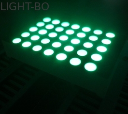 Display a matrice bianco/rosso/blu/verde del LED dei giri 5 x 7 per la pubblicità