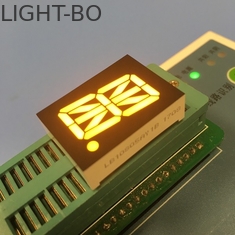 Esposizione di segmento eccellente dell'ambra LED sedici a 0,8 pollici per controllo di automazione