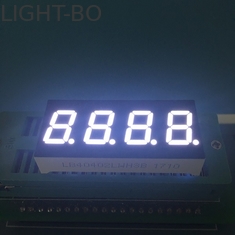 4 catodo comune a 0,4 pollici ultra bianco dell'esposizione di LED di segmento della cifra 7 per il quadro portastrumenti