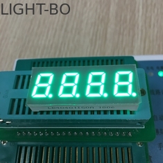 Intensità luminosa a 0,4 pollici pura di 4 cifre dell'esposizione di LED di segmento di verde 7 un'alta