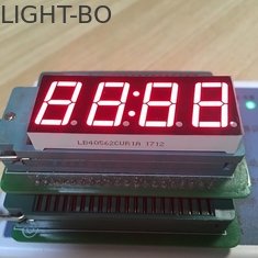 L'orologio di Digital rosso eccellente ha condotto 80-100mcd Lumious delle esposizioni 0,56&quot; 4 l'intensità della cifra