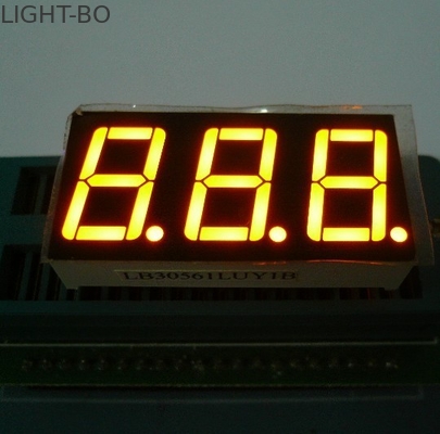 Un buon prezzo. Colore triplo di giallo dell'esposizione di LED di segmento della cifra 7 per il forno elettrico/microonda in linea