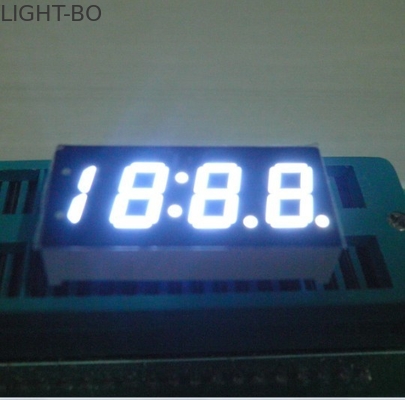 Un buon prezzo. 4 esposizioni di LED numeriche luminose bianche di segmento delle cifre 7 per l'indicatore dell'orologio dell'automobile in linea