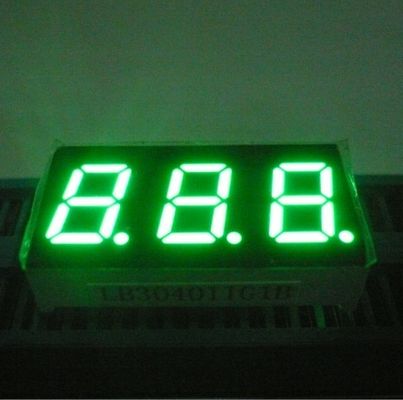 Un buon prezzo. Display a LED a 7 segmenti a 3 cifre di colore verde puro in linea