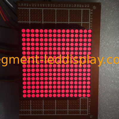 Un buon prezzo. Illuminazione interna/esterna Catodo comune 3 mm Giallo LED Dot Matrix Display 18 PIN in linea