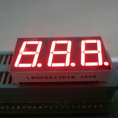 Un buon prezzo. Display a LED a superficie rosso ultra luminoso a catodo comune 7 segmenti 3 cifre 14,2 mm per il regolatore di temperatura in linea