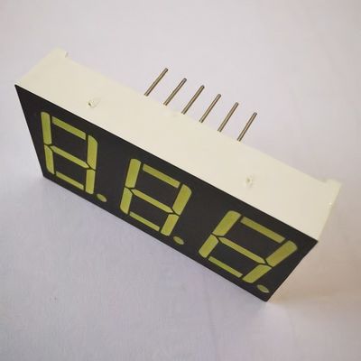 Un buon prezzo. Anodo comune Superficie grigia bianca ultra luminosa 7 segmento 3 digiti 14,2 mm LED Display per il regolatore di temperatura in linea