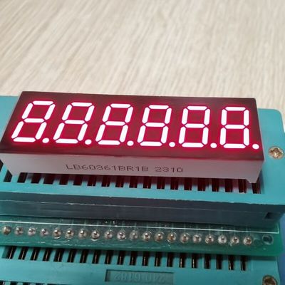 Un buon prezzo. Display a LED ad alta luminosità rosso da 0,36 pollici a 7 segmenti con anodo comune per i pannelli degli strumenti in linea