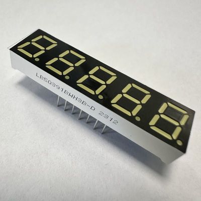 Un buon prezzo. Ultra Bianco 7 Segmenti LED Display 5 Cifre 0,39 pollici Anodo Comune per Indicatore Digitale in linea