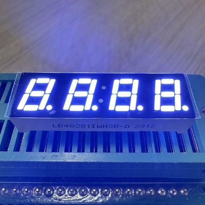 Un buon prezzo. Display LED bianco 7 mm 4 cifre 7 segmenti Anodo comune per pannello multimetro in linea