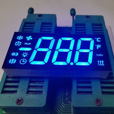 Un buon prezzo. Display LED a 7 segment a 3 cifre blu per pannello di controllo refrigerazione in linea