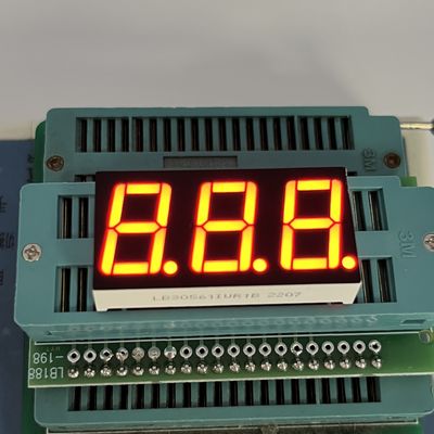 Un buon prezzo. Ultra luminoso superficie rossa Common Caode LED Display 7 Segmento 3 cifre 14,2 mm per il regolatore di temperatura in linea