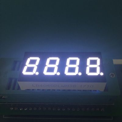 Un buon prezzo. 4 cifre 0,4 pollici 7 segmenti Ultra Bianco LED Display Anodo comune per monitoraggio accurato strumento in linea
