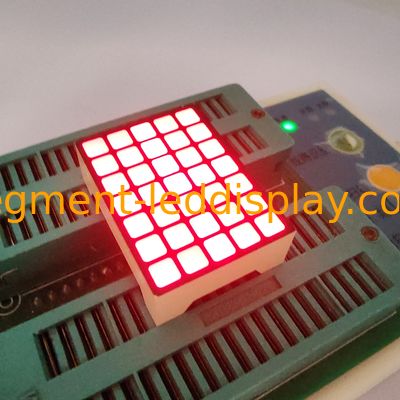 Un buon prezzo. 5*7 Display LED quadrato DOT Matrix Super rosso brillante per indicatore del pavimento dell'ascensore in linea