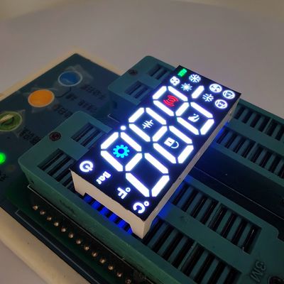 Un buon prezzo. Bianco/blu/verde/rosso 3 cifre 17 mm 7 segmenti LED Display anodo comune per il regolatore frigorifero in linea