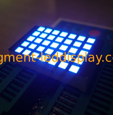 Un buon prezzo. Display LED a matrice di punti quadrata 5*7 da 3mm blu ultra luminoso, catodo di riga, anodo di colonna, per indicatore di piano ascensore in linea
