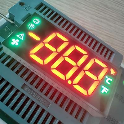 Un buon prezzo. Display a LED a 7 segmenti a 3 cifre, da 0,67 pollici (17 mm), a doppio colore (Rosso Ultra Bright / Verde Puro), catodo comune per la casa in linea