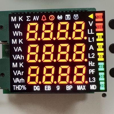 Un buon prezzo. Multicolour 3 Row 4 Digit LED Display for Electrical Multimeters in linea