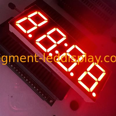 Un buon prezzo. High-Visibility Ultra Red 4-Digit LED Clock Display Unit in linea