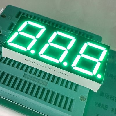 Un buon prezzo. Low Current Pure Green 20.32mm (0.8-Inch) 3-Digit 7-Segment Common Cathode LED Display for Temperature Controllers in linea