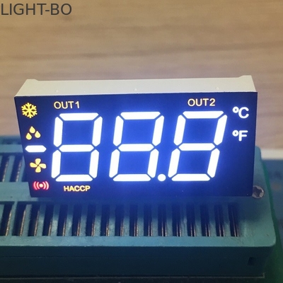 Un buon prezzo. Esposizione di LED tripla multicolore di segmento della cifra 7 per il frigorifero con il piegamento del perno da 90 gradi in linea