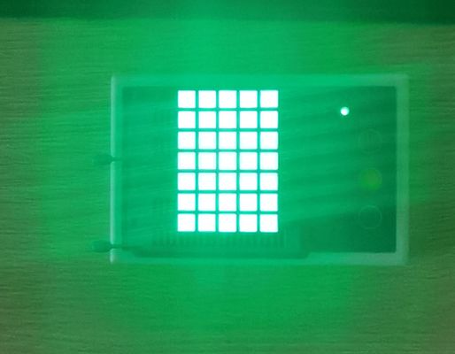 Un buon prezzo. Colla trasparente verde pura dell'esposizione di LED di 200mcd 5x7 Dot Matrix in linea