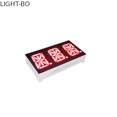 qualità Anodo comune triplo rosso eccellente dell'esposizione di LED di segmento della cifra 0.54inch 14 per il quadro portastrumenti Fabbrica