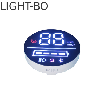 Un buon prezzo. Il colore bianco luminoso eccellente LED circolare su ordinazione visualizza il diametro di 35mm per Electromobile in linea
