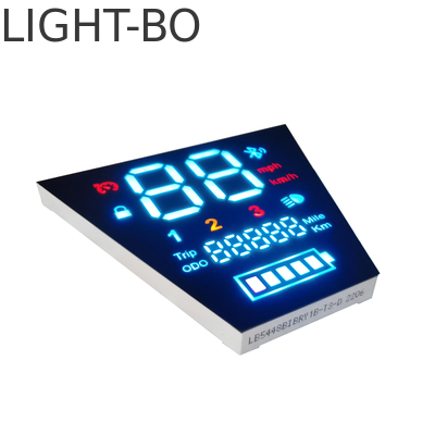 display a 7 segmenti di 120mcd LED 80mW tri per il veicolo elettrico del motociclo