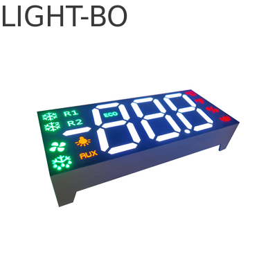 Cifra tripla ambrata ultra rossa 17mm di verde di /Yellow/esposizione di LED di 7 segmenti per il regolatore del frigorifero