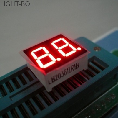 Un buon prezzo. Luminosità doppia rossa a 0.36 pollici delle esposizioni di LED di segmento della cifra 7 alta per l'apparecchio elettronico in linea