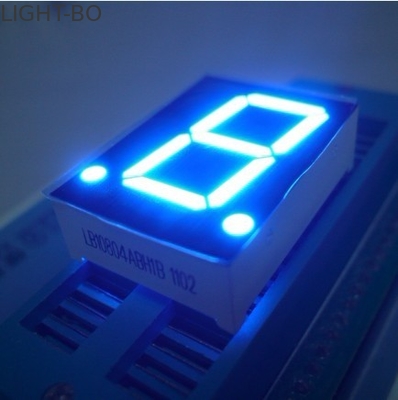 Il segmento del blu 7 di alta luminosità ha condotto l'OEM a 0.8 pollici/ODM della singola cifra dell'esposizione