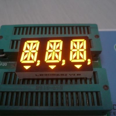 Un buon prezzo. 0Display a LED da.56 pollici a 3 cifre a 14 segmenti Super Amber per indicatore digitale in linea